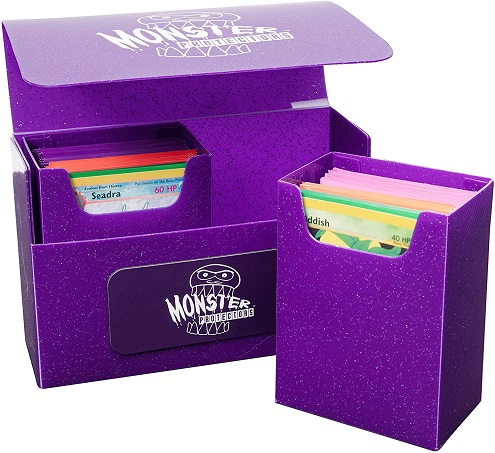 Monster Double Deck Box - Purple Glitter